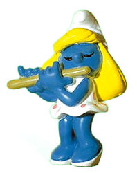 SMURFS -  FLUTE SMURFETTE 20204