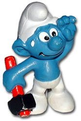 SMURFS -  HAMMER SMURF 20083
