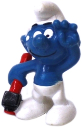SMURFS -  HAMMER SMURF - MADE IN SRI LANKA 20083