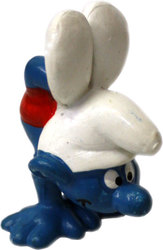 SMURFS -  HANDSTAND SMURF - RED PANTS VARIETY 20084