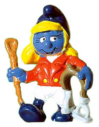 SMURFS -  JOCKEY SMURFETTE 20433