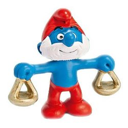 SMURFS -  LIBRA PAPA SMURF -  2010 ZODIAC SMURFS 20726