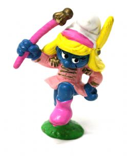 SMURFS -  MAJORETTE SMURFETTE - SLIGHT WEAR