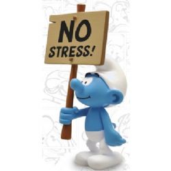 SMURFS -  NO STRESS SMURF RESIN FIGURE (4 1/2