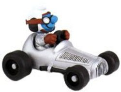 SMURFS -  RACING DRIVER - SILVER 40256