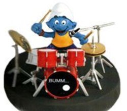SMURFS -  SMURF DRUM SET 40623