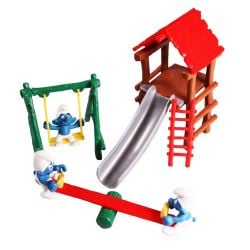 SMURFS -  SMURF PLAYGROUND SLIGHT WEAR 40713