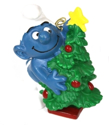 SMURFS -  SMURF WITH CHRISTMASTREE 51901