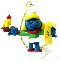 SMURFS -  SMURFETTE SINGING CHRISTMAS CAROLS -  SCHTROUMPFS NOËL 51909