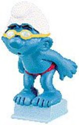 SMURFS -  SPORTSWIMMER SMURF 20440