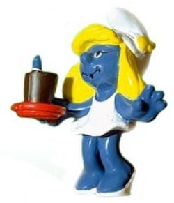 SMURFS -  STEWARDESS SMURFETTE SLIGHT WEAR 20222