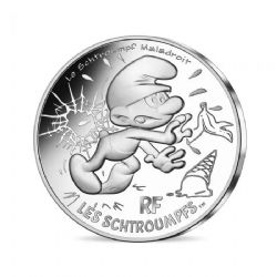 SMURFS, THE -  THE SMURFS' CHARACTERS: CLUMSY SMURF -  2020 FRANCE COINS 19