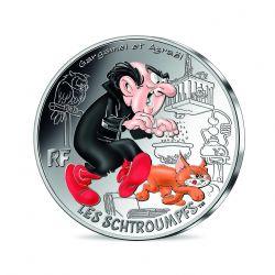 SMURFS, THE -  THE SMURFS' CHARACTERS: GARGAMEL AND AZRAEL -  2020 FRANCE COINS 04