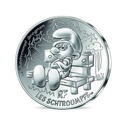 SMURFS, THE -  THE SMURFS' CHARACTERS: GROUCHY SMURF -  2020 FRANCE COINS 08