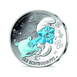 SMURFS, THE -  THE SMURFS' CHARACTERS: LAZY SMURF -  2020 FRANCE COINS 03