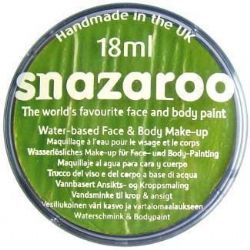 SNAZAROO -  LIME GREEN - MAKE-UP CAKE - 18 ML -  WATER-BASED MAKE-UP