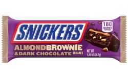 SNICKERS -  ALMOND BROWNIES AND DARK CHOCOLATE