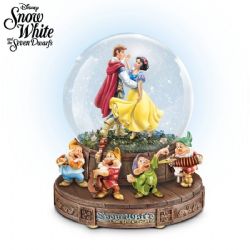 SNOW WHITE -  SNOW GLOBE WITH CERTIFICATE