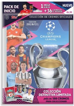 SOCCER 2020 -  CHAMPIONS LEAGUE - STICKERS STARTER PACK