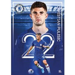 SOCCER -  PULISIC - CHELSEA 2020 ACTION POSTER