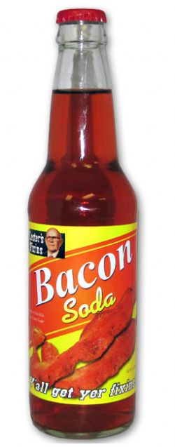 SOFT DRINKS -  LESTER FIXIN SODA - BACON (355 ML) -  ROCKET FIZZ