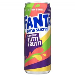 SOFT DRINKS -  TUTTI FRUTTI ZERO SUGAR (250 ML) -  FANTA