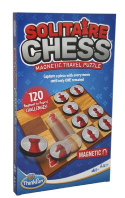 SOLITAIRE CHESS - MAGNETIC TRAVEL PUZZLE (ENGLISH)