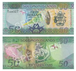 SOLOMON ISLANDS -  50 DOLLARS 2013 (UNC) 35