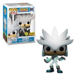 SONIC THE HEDGEHOG -  POP! VINYL FIGURE OF SILVER (4 INCH) (GLOW IN THE DARK) 633