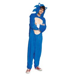 SONIC THE HEDGEHOG -  SONIC COSTUME DELUXE (ADULT) -  SONIC THE HEDGEHOG 2