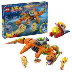 SONIC THE HEDGEHOG -  SUPER SHADOW VS. BIOLIZARD (419 PIECES) 77003