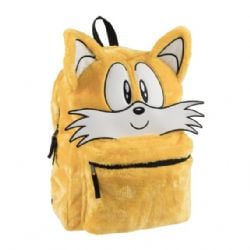 SONIC THE HEDGEHOG -  TAILS FUZZY REVERSIBLE BACKPACK