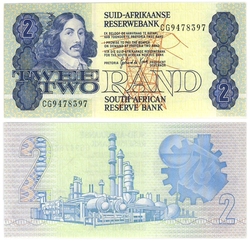SOUTH AFRICA -  2 RAND 1978-1990 (UNC) 118D