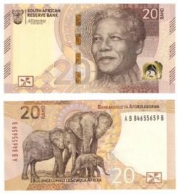 SOUTH AFRICA -  20 RAND 2023 (UNC) 149