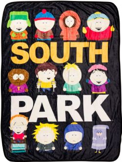 SOUTH PARK -  FLEECE BLANKET - BUS STOP (114CM X 152CM)