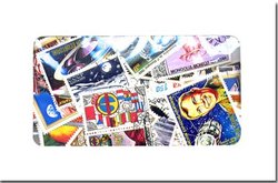 SPACE -  200 ASSORTED STAMPS - SPACE