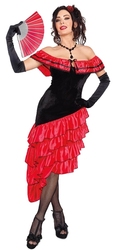 SPAIN -  SPANISH DANCER LADY COSTUME (ADULT)
