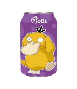 SPARKLING WATER -  POKEMON - PSYDUCK/ BULBASAUR - GRAPE (330 ML) -  QDOL