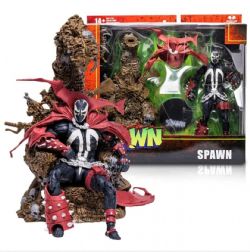 SPAWN -  SPAWN DELUXE SET FIGURE