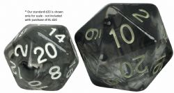 SPECIAL DICE -  20 SIDED JUMBO DICE - DIFFUSION LICH
