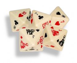 SPECIAL DICE -  8-SIDED POKER DICE