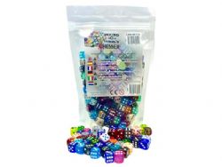 SPECIAL DICE -  CHESSEX POUND-O-D6'S 12MM CHX