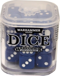 SPECIAL DICE -  WARHAMMER D6 SET (20) - BLUE