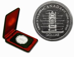 SPECIMEN DOLLARS -  25TH ANNIVERSARY QUEEN ELIZABETH II'S ACCESSION TO THE THRONE -  1977 CANADIAN COINS 07