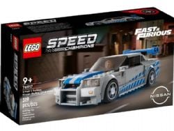 SPEED CHAMPIONS -  2 FAST 2 FURIOUS - NISSAN SKYLINE GT-R (R34) (319 PIECES) -  FAST & FURIOUS 76917