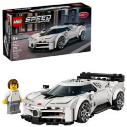SPEED CHAMPIONS -  BUGATTI CENTODIECI HYPER SPORTS CAR (291 PIECES) 77240