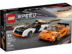 SPEED CHAMPIONS -  MCLAREN SOLUS GT& MCLAREN F1 LM (581 PIECES) 76918