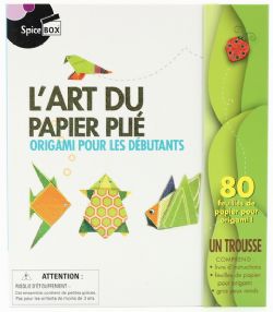SPICE BOX -  ART DU PAPIER PLIÉ - ORIGAMI POUR LES DÉBUTANTS (2022 EDITION) (FRENCH)