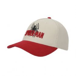 SPIDER-MAN -  ADJUSTABLE WHITE & RED CAP -  MARVEL
