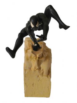 SPIDER-MAN -  BLACK SPIDER-MAN GARGOYLE STATUE ; LIMITED EDITION (830/8888) - USED